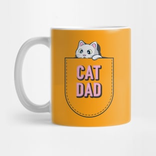 cat in the pocket Mug